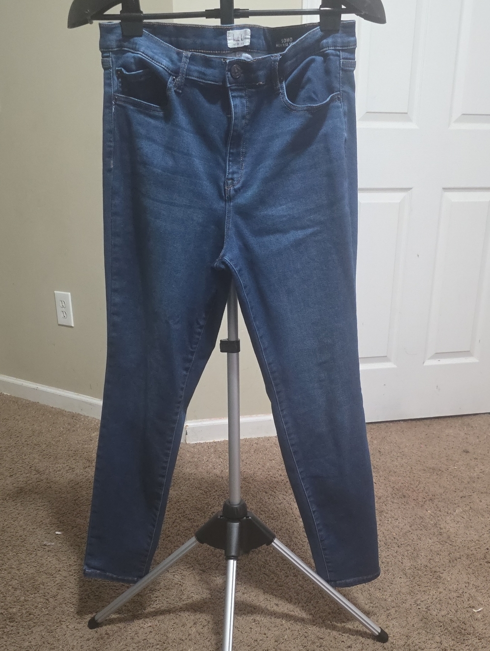 Nicole Miller Dark Blue Stretch Jeggings